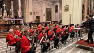 Cislago, concerto al Centro anziani per i 140 del corpo musicale di Santa Cecilia