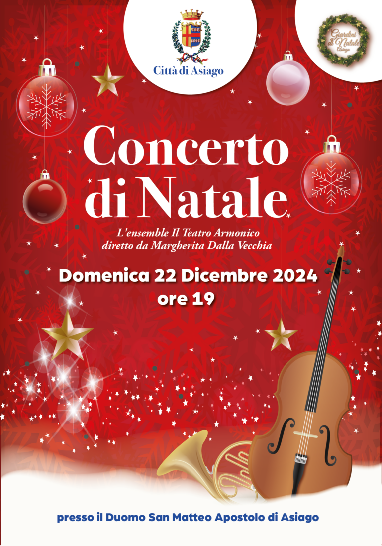 Asiago, concerto di Natale in Duomo