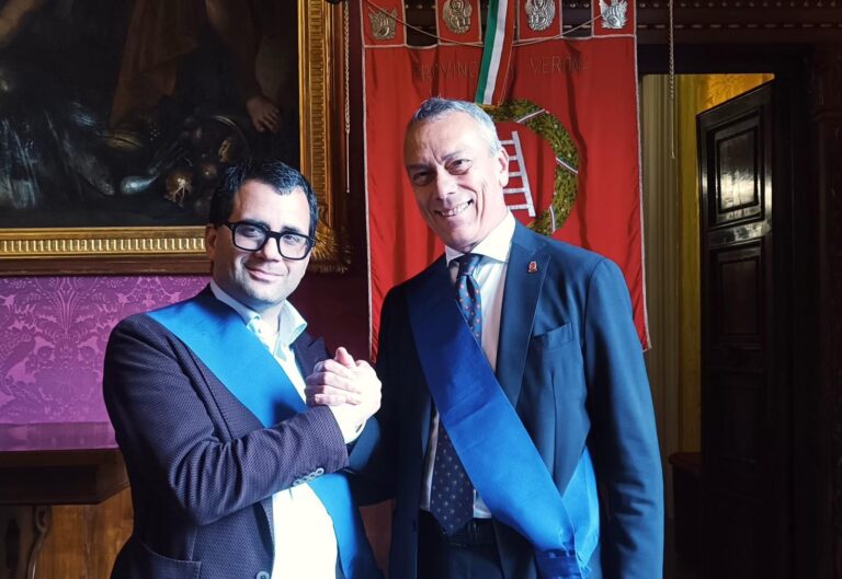Verona, il presidente Pasini incontra Carlo Bottani