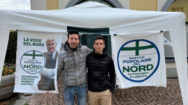 Renate, il PPN in piazza per raccogliere le istanze del Nord