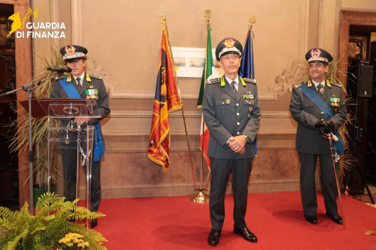 Venezia, il generale Zelano al comando delle Fiamme Gialle del Veneto