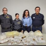 Linate, arrestati due corrieri della droga con quasi tre chili di cocaina purissima