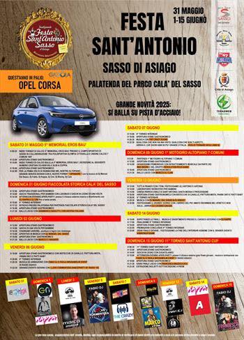 Sasso di Asiago in festa per Sant’Antonio
