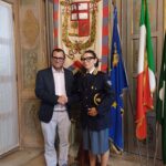 Mantova, il presidente Bottani ha ricevuto a Palazzo di Bagno il nuovo comandante Polstrada