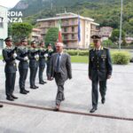 Lecco, visita di commiato del prefetto al comando Guardia di Finanza