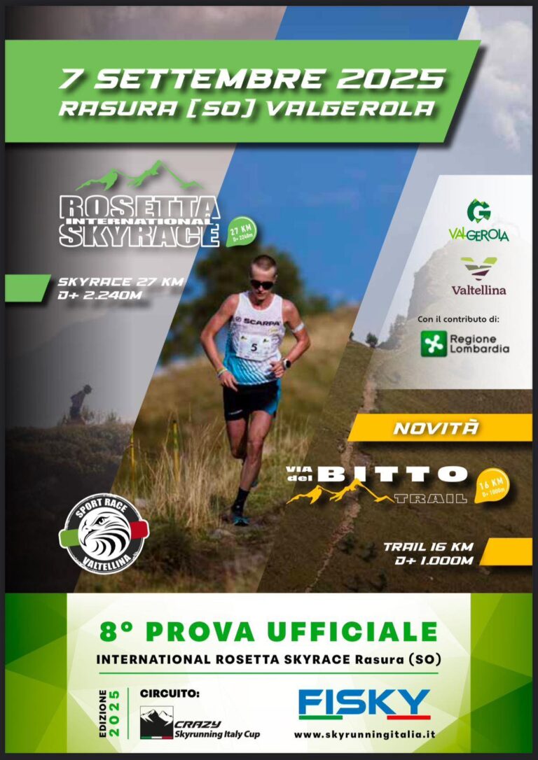 Rasura, due gare uniche nel panorama della Valgerola con Sport Race Valtellina