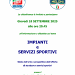 Selvazzano, incontro minoranze/presidenti associazioni sportive in vista del 18 settembre
