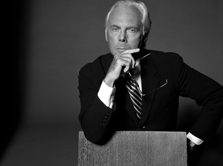 Giorgio Armani, lo stilista che ha attraversato le generazioni