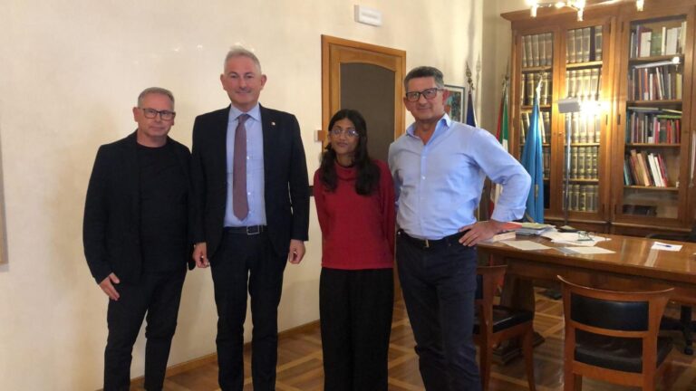 Pordenone, il sindaco Basso riceve Sayara